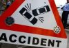 Accident cu trei mașini implicate pe Drumul Național 67 B