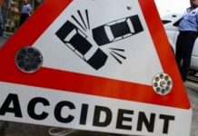Accident cu trei mașini implicate pe Drumul Național 67 B