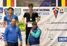 Sportiv al CS Pandurii Târgu Jiu, medaliat cu aur la Campionatul Național de Box Tineret