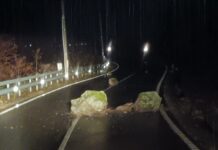 Pericol pentru șoferii care traversează Defileul Jiului