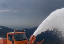 Continuă lucrările de deszăpezire de pe Transalpina