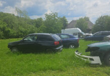 Amendă de 10.000 de lei pentru desfășurarea activității de dezmembrare auto în mod ilegal