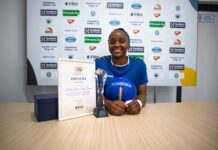 Helena Gilda Simao, golghetera Ligii Florilor 2024–2025, și‑a primit trofeul la Târgu Jiu. Ultimul sezon în tricoul CSM