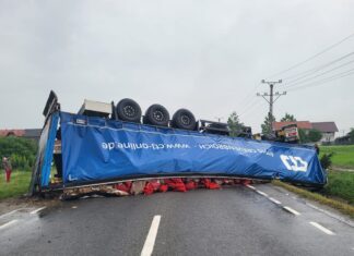 Șoferul unui autocamion a murit într-un accident rutier în localitatea Țânțăreni
