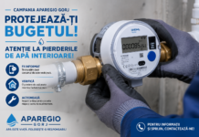 APAREGIO lansează un sistem de alertare pentru consumurile anormale de apă