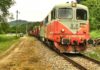 Autotren lovit de un tren de marfă în Motru. Incidentul nu s-a soldat cu victime