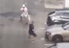 Doi tineri au fost reținuți după ce s-au răfuit cu săbile pe o stradă din Târgu Jiu
