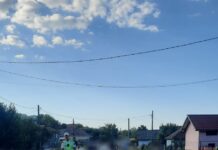 Biciclist de 74 de ani, lovit de o mașină, la Plopșoru