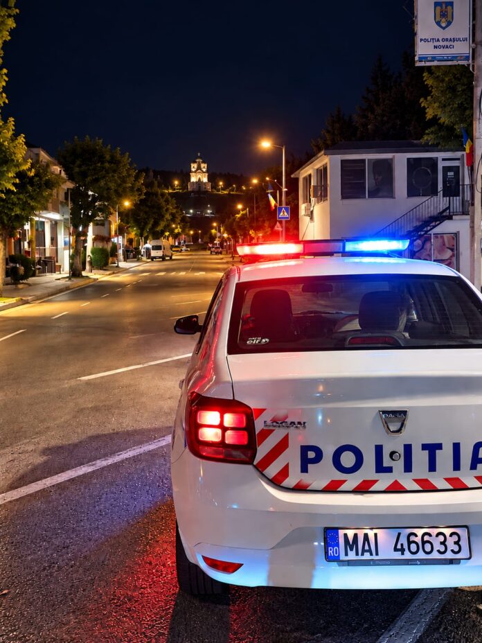 politie masina