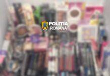 Peste 700 de produse cosmetice contrafăcute, confiscate de polițiștii gorjeni